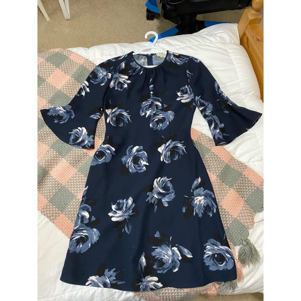 Kate Spade rose printed dress